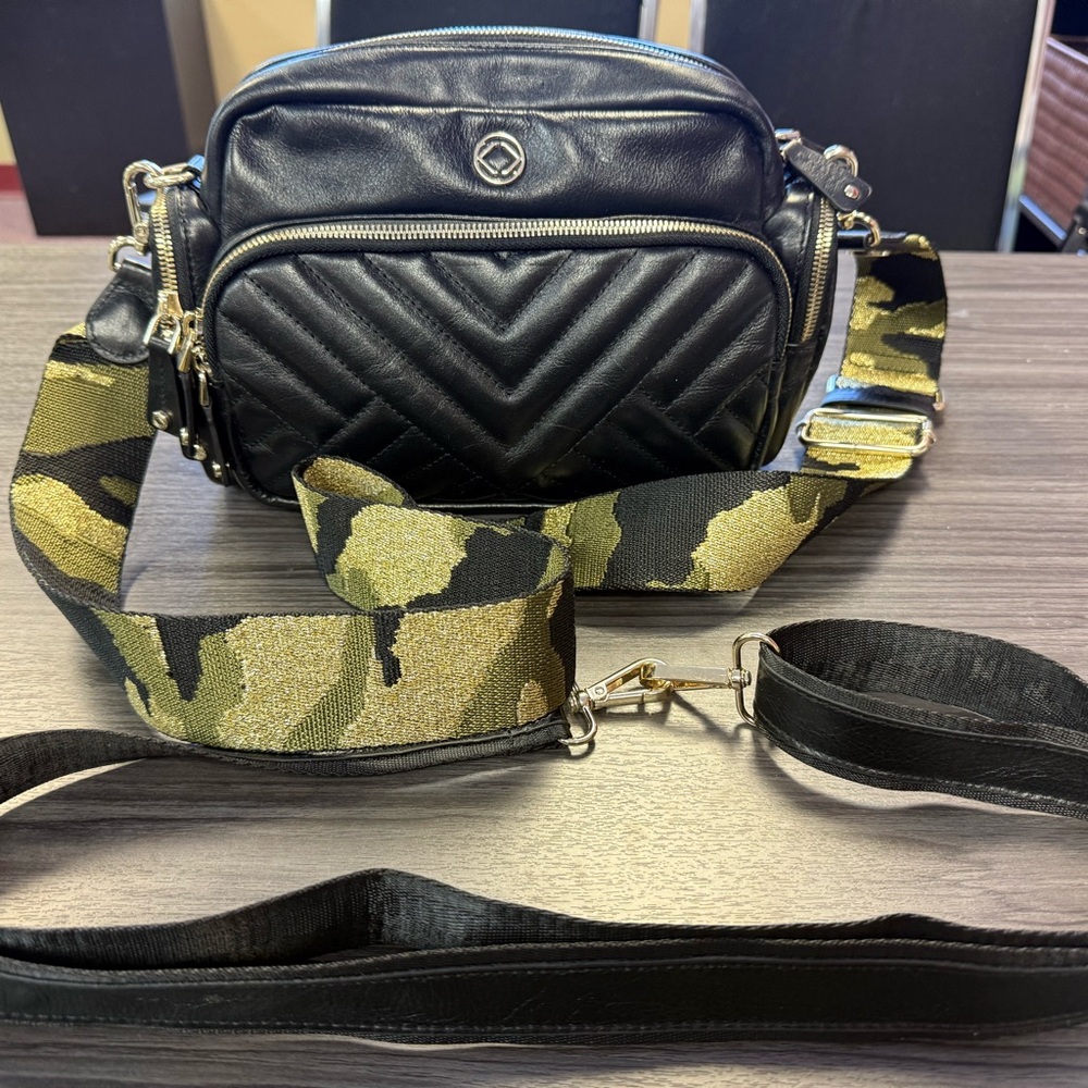 Kerikit Gretta Black Quilted